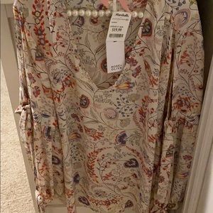 Floral top.